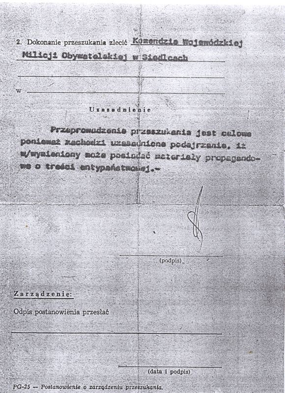 Rewizja u A. Litwiniaka. cz. 2